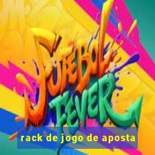 rack de jogo de aposta